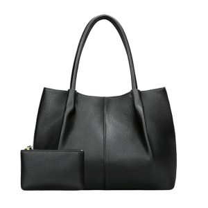Tote Bag for Women Vegan Leather Shoulder Purse Large Capacity Travel Bag